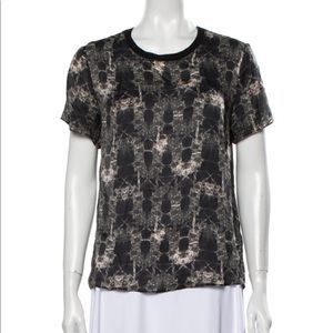 Theyskens’ Theory Silk Shirt Dress